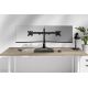6. Neomounts DS45-600BL2 Monitorhalterung/-ständer für Monitore bis 81,3 cm (32"), Schreibtisch, Schwarz