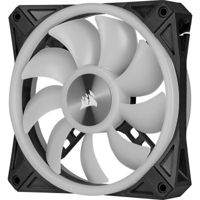 6. Corsair | QL-Serie Dual 140-mm-PWM-Lüfter-Kit mit CORE Lighting Node | QL140 RGB-Beleuchtung | Gehäuselüfter