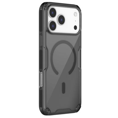 3. Nillkin Nature TPU Pro Magnethülle kompatibel mit MagSafe für iPhone 17 Pro Max - Translucent Black