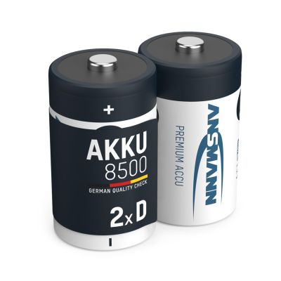 2. Ansmann 5035362 Haushaltsbatterie D Nickel-Metallhydrid (NiMH)