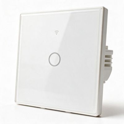 12. QOLTEC LICHT-EIN/AUS-SCHALTER | 1-KANAL-BERÜHRUNG | WLAN | TIMER | TUYA | WEISS