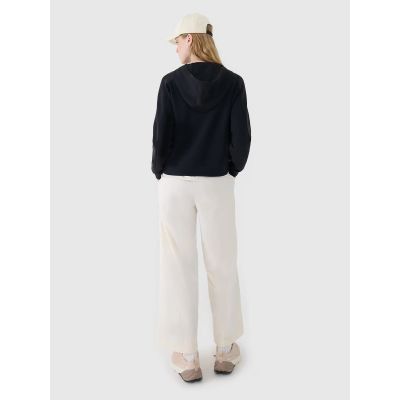 4. Damen-Sweatshirt mit Reißverschluss und Modal 4F 4FWSS25TSWSF1577-20S