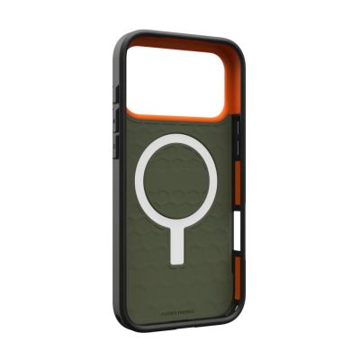 3. Urban Armor Gear Handyhülle für den zivilen Gebrauch, 17,5 cm (6,9 Zoll), Olivgrün, Orange