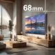17. MACLEAN TV-Wandhalterung MAX. VESA 600X400, 32–90", 80 KG, Neigungsverstellung +15° bis -15° MC-421