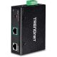 8. TRENDnet TI-SG104 - PoE-Splitter (DIN-Schienenmontage) - 95 Watt - Ausgangsanschlüsse: 1