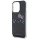 6. Hello Kitty IML Kitty Face Hülle für iPhone 15 Pro – Schwarz