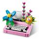 6. LEGO Creator 3-in-1 31169 – Schreibmaschine mit Blumen