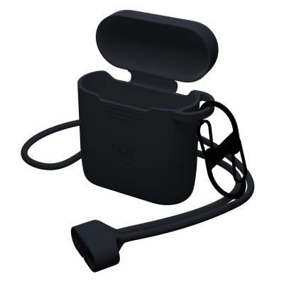 21. 3mk Silikon-AirPods-Hülle für Apple AirPods 2 – Schwarz