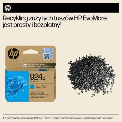 9. HP Original Cyan Tinte 924e EvoMore