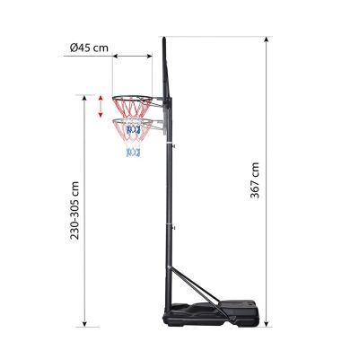 3. NILS ZDKA21 - Basketballkorb