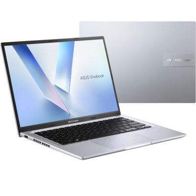 ASUS Vivobook 14 M1405NAQ-LY016W Ryzen 5 150 14,0" WUXGA IPS-Panel 60Hz 300nits AG 16GB DDR5 SSD512 Radeon Grafikkarte 720p-Kamera 42Wh Windows 11 Cool Silver