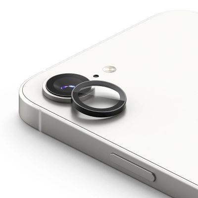 2. Ringke Kamerarahmenschutz 2er-Pack für iPhone 16e / 17e – Schwarz