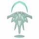 43. Fahrradhelm Meteor Marven rosa/mint