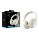 4. Conceptronic PARRIS03C Kopfhörer/Headset, kabelgebunden & kabellos, mit Bluetooth-Funktion, Creme