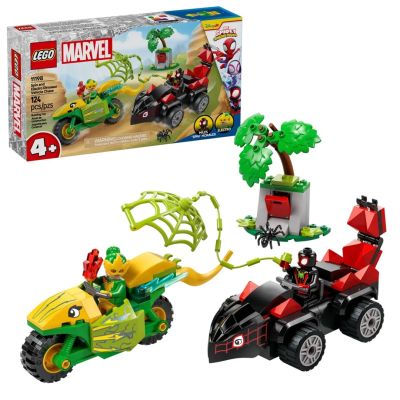 16. LEGO MARVEL SUPER HEROES 11198 Spins Dino-Fahrzeugjagd nach Electro