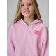 5. Lockerer Mädchen-Sweatshirt mit Kapuze 4F 4FJRSS26TSWSF2936-56S