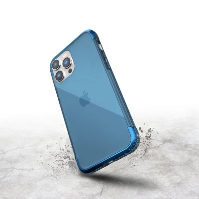 2. Raptic X-Doria Air Case für iPhone 14 Pro Max gepanzerte Hülle blau