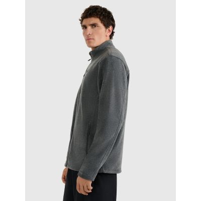 4. Herren-Fleecejacke Regular Fit mit Stehkragen 4F 4FRMM00TFLEM435-23M