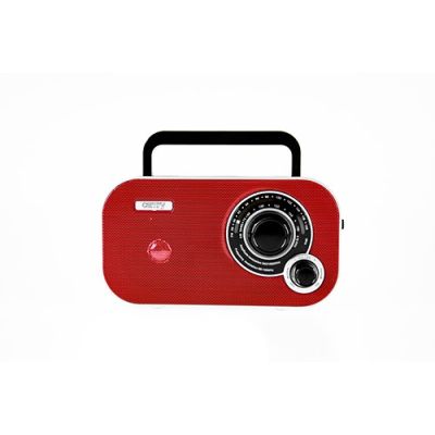 Adler CR 1140r tragbares Radio (rot)