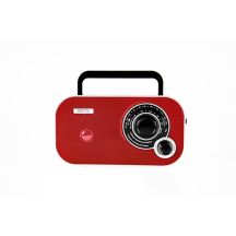 Adler CR 1140r tragbares Radio (rot)