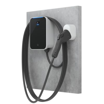 2. Ubiquiti EV Station Lite Wandhalterung, weiß/schwarz, Polycarbonat (PC), 1 integriertes 4,32 cm (1,7 Zoll) Display