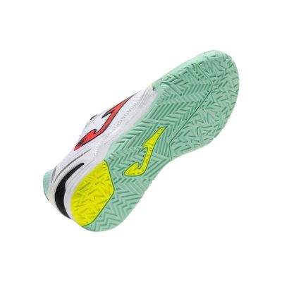 6. Joma Dribling Indoor 2632 weiß und türkis DRIS2632IN Fußballschuhe