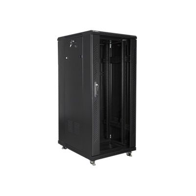 3. Lanberg FF01-6827-12B 27U freistehendes Rack Schwarz