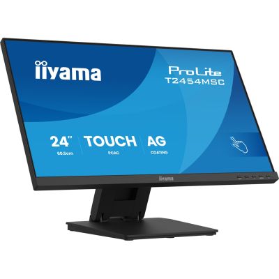 iiyama ProLite 24" IPS-Touchscreen-Monitor mit InCell PCAP-Technologie (10 Punkte), Antireflexbeschichtung und flexiblem Standfuß