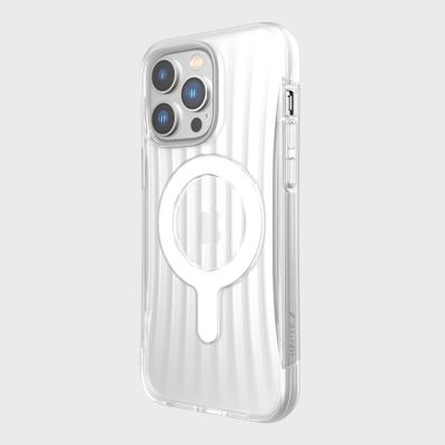 6. Raptic X-Doria Clutch Case iPhone 14 Pro Max mit MagSafe Rückseite transparent