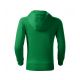 4. Trendy Zipper Sweatshirt für Kinder (Grasgrün)