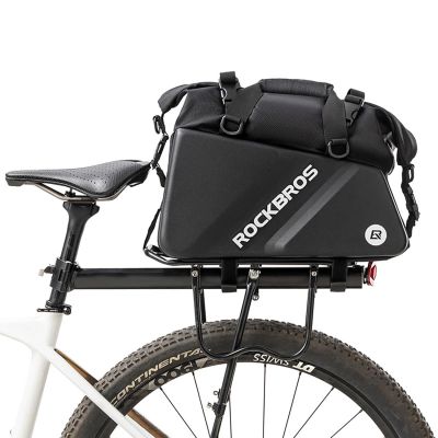 2. Rockbros 30140090001 Fahrradtasche für Kofferraum 11,6 l – Schwarz