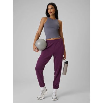 3. Ärmelloses, schmal geschnittenes Damen-T-Shirt, einfarbig, Größe 4F 4FRSS26TSLEF319-24S