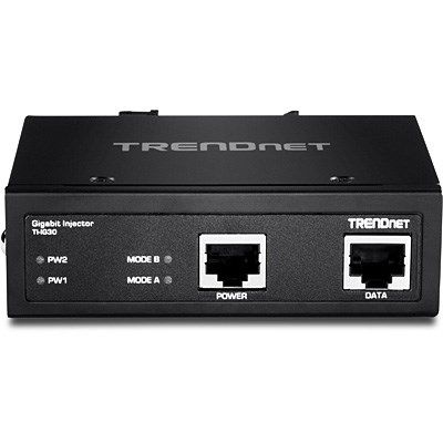 3. TRENDnet TI-IG30 - Power Injector (DIN-Schienenmontage) - 30 Watt - Ausgangsanschlüsse: 1