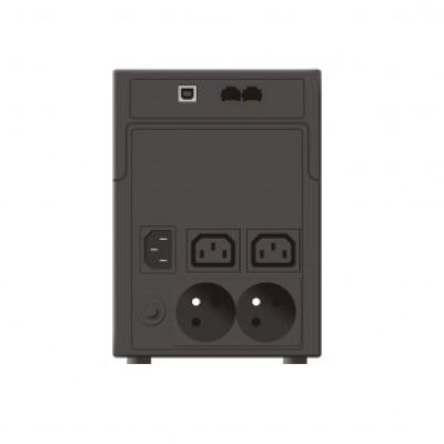 2. Ever EASYLINE 1200 AVR USB Line-Interactive-Technologie 1,2 kVA 600 W 4 x Netzsteckdosen