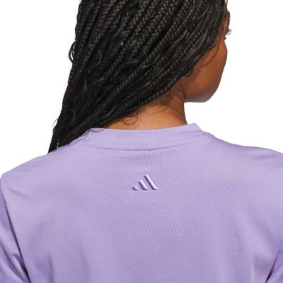 5. adidas Cursive Damen-T-Shirt Helllila KB2402