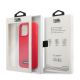 8. Karl Lagerfeld KLHCP13LSLMP1R iPhone 13 Pro / 13 6.1" Hardcase rot/rote Silikonplakette