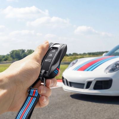 16. Spigen Porsche Schlüsselanhängerhülle PK100 für Autoschlüssel – schwarz