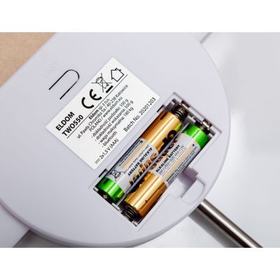 10. ELDOM SMART PERSONALWAAGE TWO 550B ULLIE MESSUNG VON FETT, MUSKEL, BMI, KÖRPERWASSER, EIGENE APP.