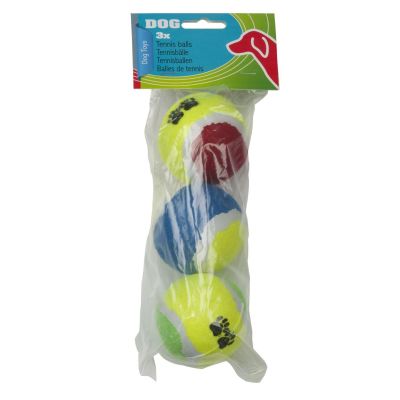 2. Tennisbälle für Hunde, 3 Stück, Farbe