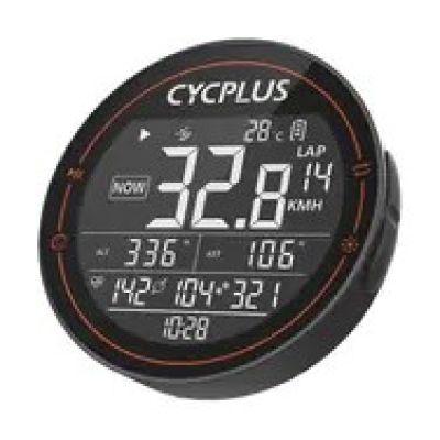 Cycplus M2 Fahrradcomputer Schwarz / 1100 mAh / BT 5.0 / USB-C / IPX6