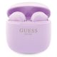 Guess GUTWST26PSU TWS Bluetooth-Kopfhörer + Dockingstation – lila Klassisches EST-Logo
