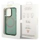 8. Guess GUHMP14LHTCMA iPhone 14 Pro 6,1" grün/khaki Hartschale Gold Outline Translucent MagSafe