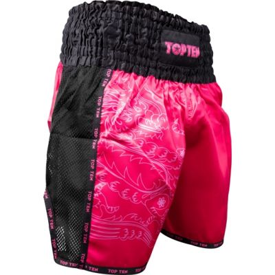 2. TOP TEN „DRAGON“ Shorts schwarz-pink M