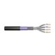 DIGITUS CAT 7 S-FTP PiMF Installationskabel, 500 m, Trommel, AWG 23/1, 1200 MHz, PE, sx, bl