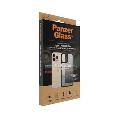4. PanzerGlass ClearCase antibakterielle, in Militärqualität zertifizierte Hülle für iPhone 13 Pro Max – transparentes Rosa