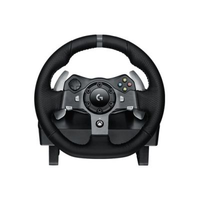 4. Logitech G G920 Schwarzes USB-Lenkrad + Pedale Analog MAC, PC, Xbox