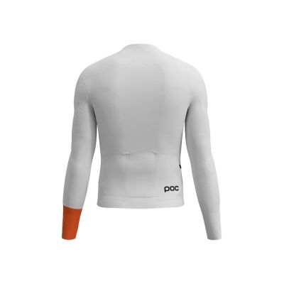 2. POC M's Cadence Langarm-Trikot Weiß