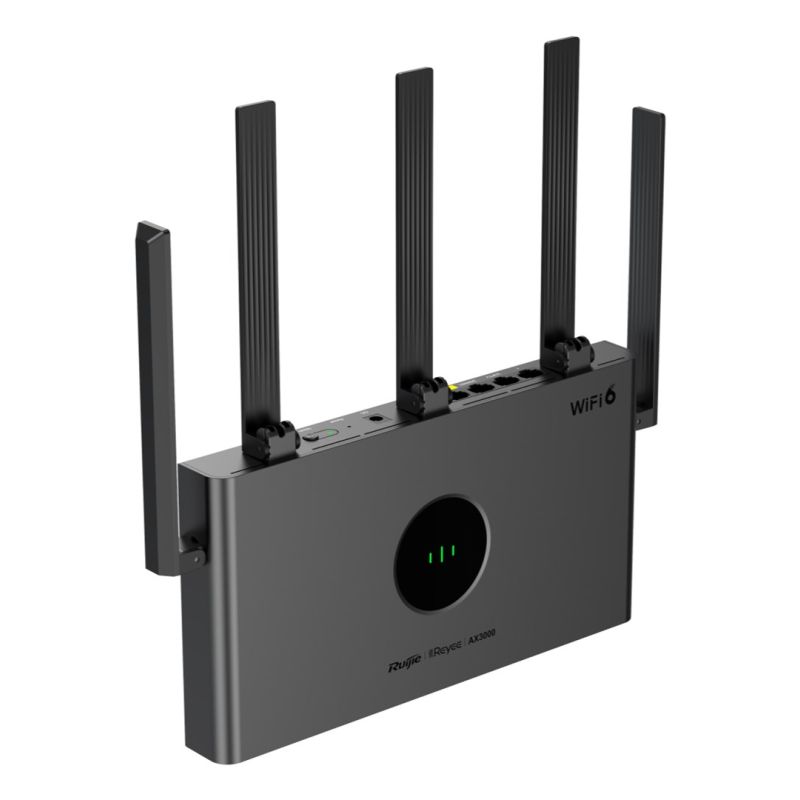 24. Ruijie Networks RG-EW3000GX PRO Wireless-Gigabit-Ethernet-Router Dual-Band (2,4 GHz/5 GHz) Schwarz
