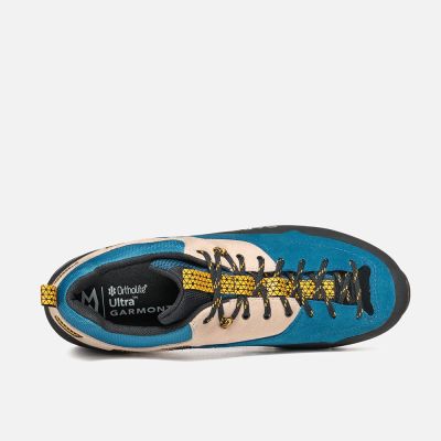 6. Garmont Dragontail LT Evo Zustiegsschuhe – Corsair Blau/Garmont Orange