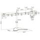 8. Equip 650123 Monitorhalterung/Ständer 81,3 cm (32") Schreibtisch Schwarz